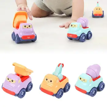 Inertia Cartoon Car Toy Set Mini Style Wear-resistant Drop-proof Engineering Car Model Toy
Inertia Cartoon Car Toy Set Mini Style Wear-resistant Drop-proof Engineering Car Model Toy