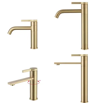 Bathroom Basin Faucet Sink Mixer Tap Solid Brass Tap Water Faucet Waterfall Brushed Gold Basin Mixer Faucet
Bathroom Basin Faucet Sink Mixer Tap Solid Brass Tap Water Faucet Waterfall Brushed Gold Basin Mixer Faucet