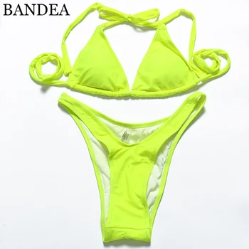 BANDEA Swimwear Female Swimsuit Bathing Suit Women Solid Swimsuit Push Up Swimwear Micro Bikini Thong Monokini Sexy Bikini 2019
BANDEA Swimwear Female Swimsuit Bathing Suit Women Solid Swimsuit Push Up Swimwear Micro Bikini Thong Monokini Sexy Bikini 2019