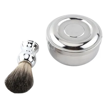 Alloy Shaving Bowl Soap Mug Bowl With Lid + Shaving Brush Hair Removal Cleaning Brush Men Shave Tool Kit Shaving Brush Bowl Mug
Alloy Shaving Bowl Soap Mug Bowl With Lid + Shaving Brush Hair Removal Cleaning Brush Men Shave Tool Kit Shaving Brush Bowl Mug