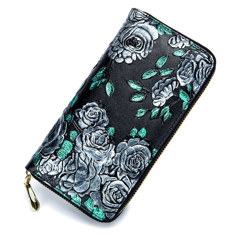 New Fashion Colored Drawing Rose and Dragonfly Women Leather Long Wallet RFID Credit Card Purse Phone Clutch Wallets
New Fashion Colored Drawing Rose and Dragonfly Women Leather Long Wallet RFID Credit Card Purse Phone Clutch Wallets