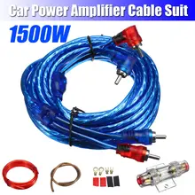 1500W Car Audio Speakers Wiring kits Cable Amplifier Subwoofer Speaker Installation Wires Kit 8GA Power Cable 60 AMP Fuse Holder 1500W Car Audio Speakers Wiring kits Cable Amplifier Subwoofer Speaker Installation Wires Kit 8GA Power Cable 60 AMP Fuse Holder