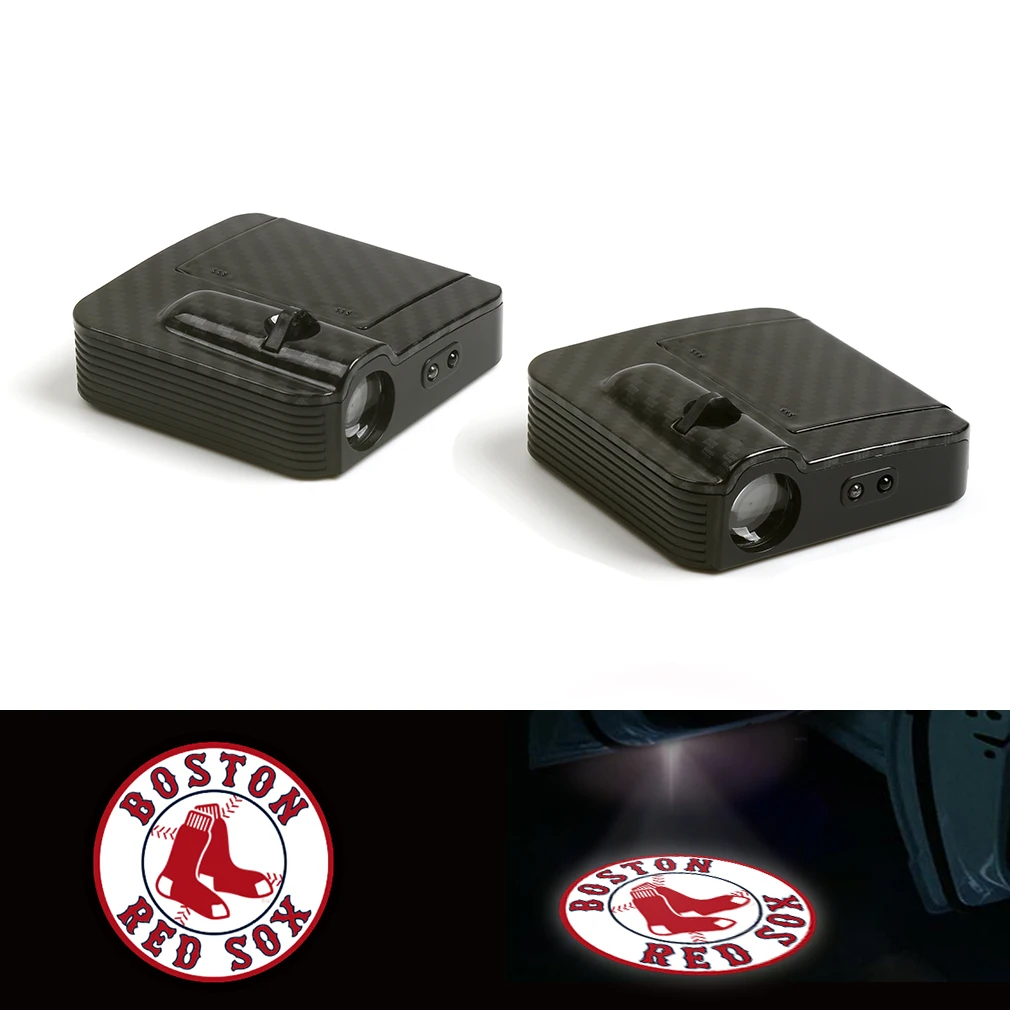 2pcs Car Door Welcome Light Projector Logo For Boston Red Sox logo Decoration Projector Ghost Shadow Lamp
2pcs Car Door Welcome Light Projector Logo For Boston Red Sox logo Decoration Projector Ghost Shadow Lamp