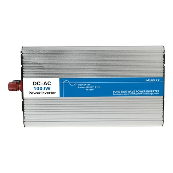 Power 1000W DC Input 12V 24V 48V AC Output 110V 220V Pure Sine Wave off-grid Tie Inverter Custom Solar LED Display Watt Volt
Power 1000W DC Input 12V 24V 48V AC Output 110V 220V Pure Sine Wave off-grid Tie Inverter Custom Solar LED Display Watt Volt