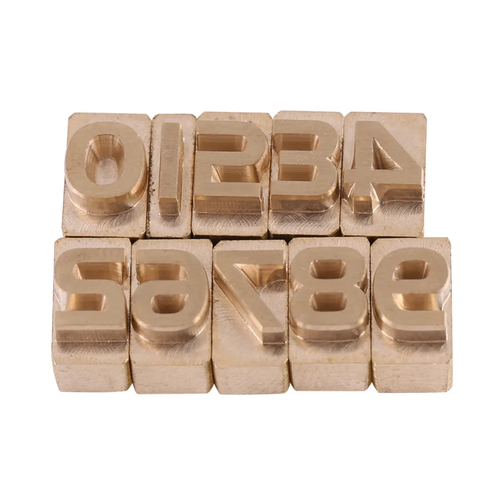Top Quality DIY Leather Hot Foil Embossing Dies Stamping Number Leather Stamp Mould Metal Working Tools for Stamping Leathers
Top Quality DIY Leather Hot Foil Embossing Dies Stamping Number Leather Stamp Mould Metal Working Tools for Stamping Leathers
