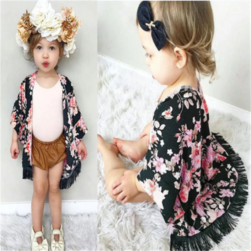 CANIS 2019 New Kids Toddler Baby Girls Chiffon Tassel Kimono Outfit Open Cardigan Cover up Tops Shirt for 1-4T Girl
CANIS 2019 New Kids Toddler Baby Girls Chiffon Tassel Kimono Outfit Open Cardigan Cover up Tops Shirt for 1-4T Girl