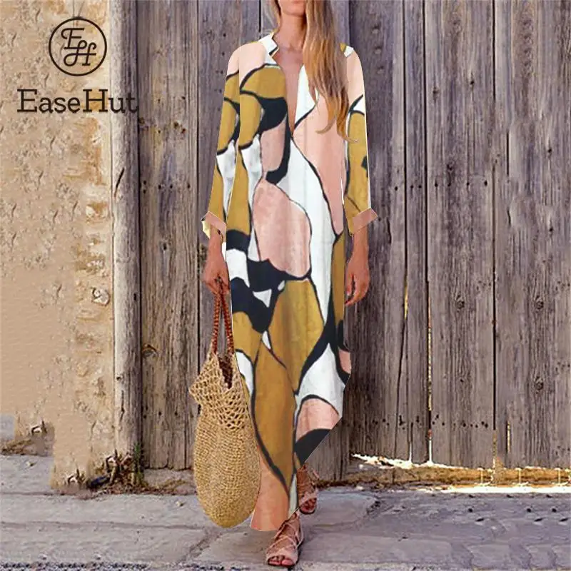 EaseHut Vestidos dress for women asymmetry hem baggy 2019 winter dress robe femme vintage fashion holiday boho maxi long dress
EaseHut Vestidos dress for women asymmetry hem baggy 2019 winter dress robe femme vintage fashion holiday boho maxi long dress