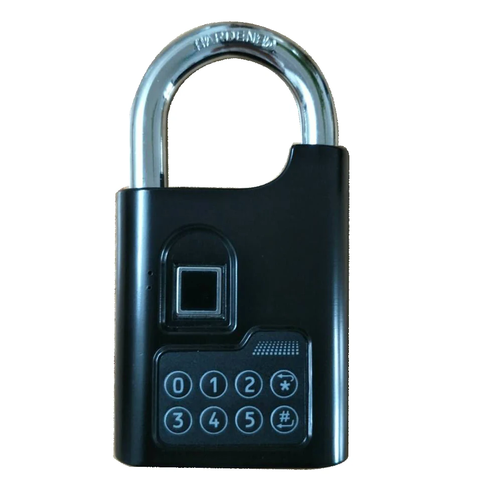 Фото Fingerprint Padlock door lock Biometric locks Apartment Metal Case with password fingerprint+psw  Безопасность и | Устройство распознавания лица (32948684110)