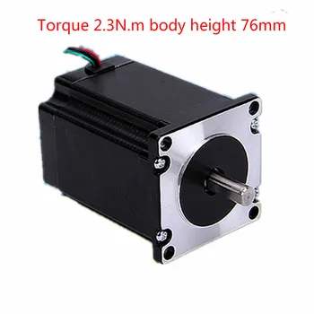 57 Stepping Electric Machinery High 76mm Will Torque 2.3nm Single Both Come Shaft Optional Driver Goods In Stock
57 Stepping Electric Machinery High 76mm Will Torque 2.3nm Single Both Come Shaft Optional Driver Goods In Stock
