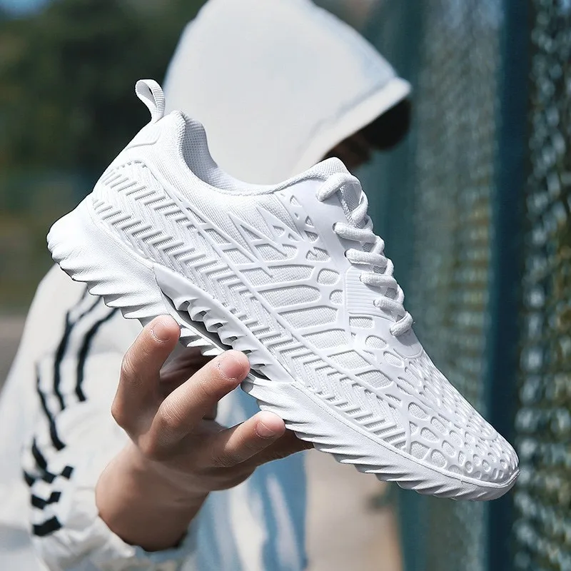 5 Colors Unisex Sport Running Shoes Casual Lace-up Light Sneakers Men Women Footwear Non-slip Outdoor Sneakers Jogging Shoes
5 Colors Unisex Sport Running Shoes Casual Lace-up Light Sneakers Men Women Footwear Non-slip Outdoor Sneakers Jogging Shoes
