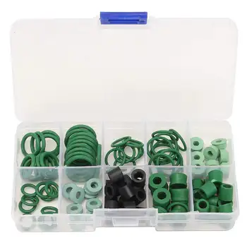 Car R134A Air-condition O-Rings Seal Kit Assortment Air Conditioning Pipe Tool Joint Seal Rubber Ring Set for R134A A/C Repair
Car R134A Air-condition O-Rings Seal Kit Assortment Air Conditioning Pipe Tool Joint Seal Rubber Ring Set for R134A A/C Repair
