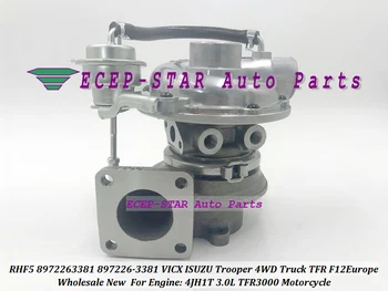 RHF5 VICX 897226-3381 8972263381 Turbo Turbocharger For ISUZU Trooper 4WD Truck TFR TFR3000 Motorcycle F12 F12Europe 4JH1T 3.0L
RHF5 VICX 897226-3381 8972263381 Turbo Turbocharger For ISUZU Trooper 4WD Truck TFR TFR3000 Motorcycle F12 F12Europe 4JH1T 3.0L
