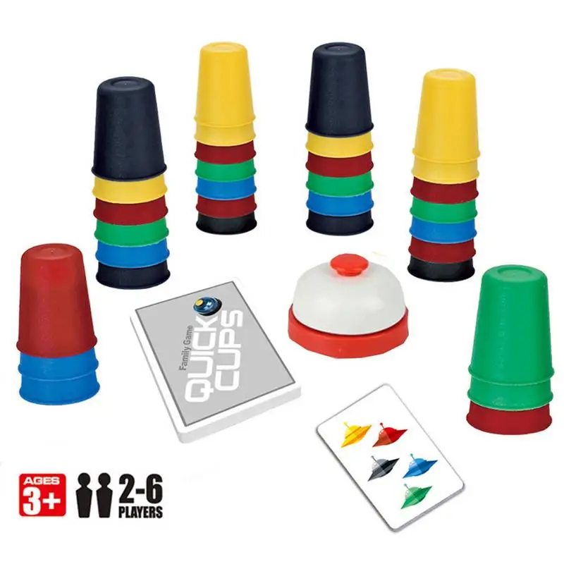 Desktop Parent - Child Interactive Puzzle Classic Card Games Outdoor Indoor Speed Cups Family Children Board Quick Funny Toys
Desktop Parent - Child Interactive Puzzle Classic Card Games Outdoor Indoor Speed Cups Family Children Board Quick Funny Toys