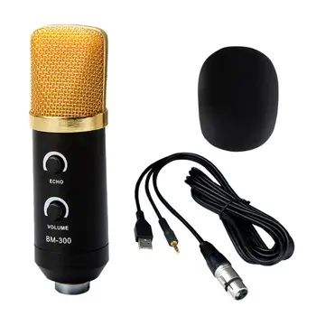 New Black 3.5mm USB Microphone Mic Studio Recording Mic with Shock Mount Music Create Broadcast And Studio Microphone
New Black 3.5mm USB Microphone Mic Studio Recording Mic with Shock Mount Music Create Broadcast And Studio Microphone
