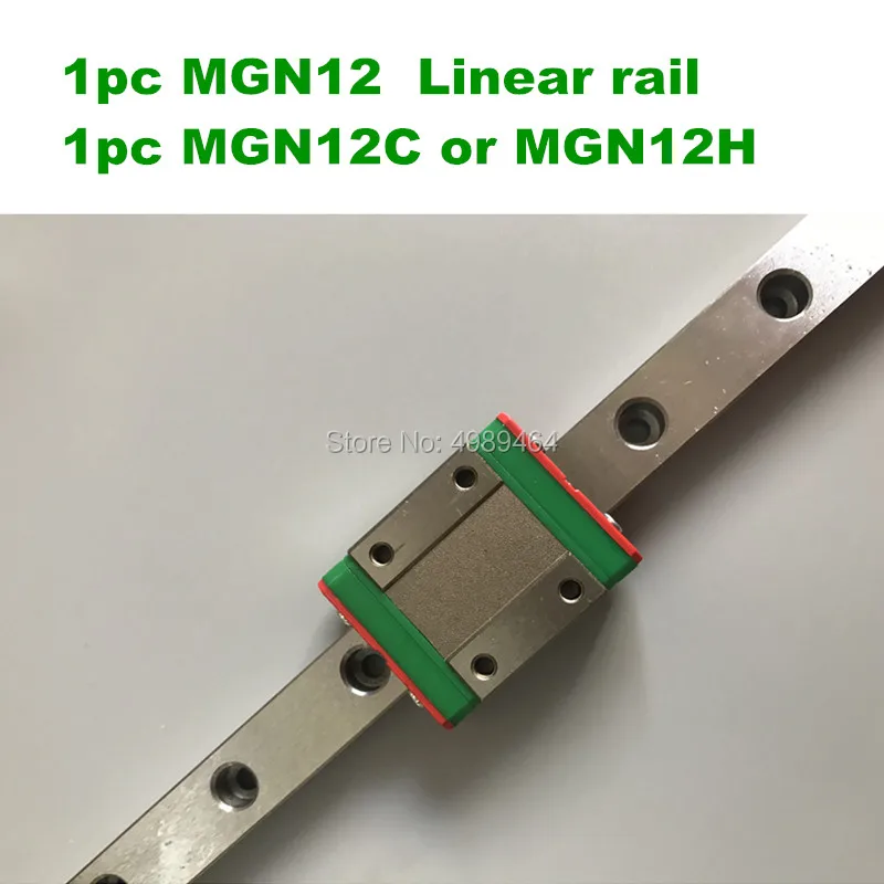 12mm Linear Guide MGN12 L=650 700 750 800 850 900 950 1000 mm linear rail way + MGN12C or MGN12H linear carriag
12mm Linear Guide MGN12 L=650 700 750 800 850 900 950 1000 mm linear rail way + MGN12C or MGN12H linear carriag