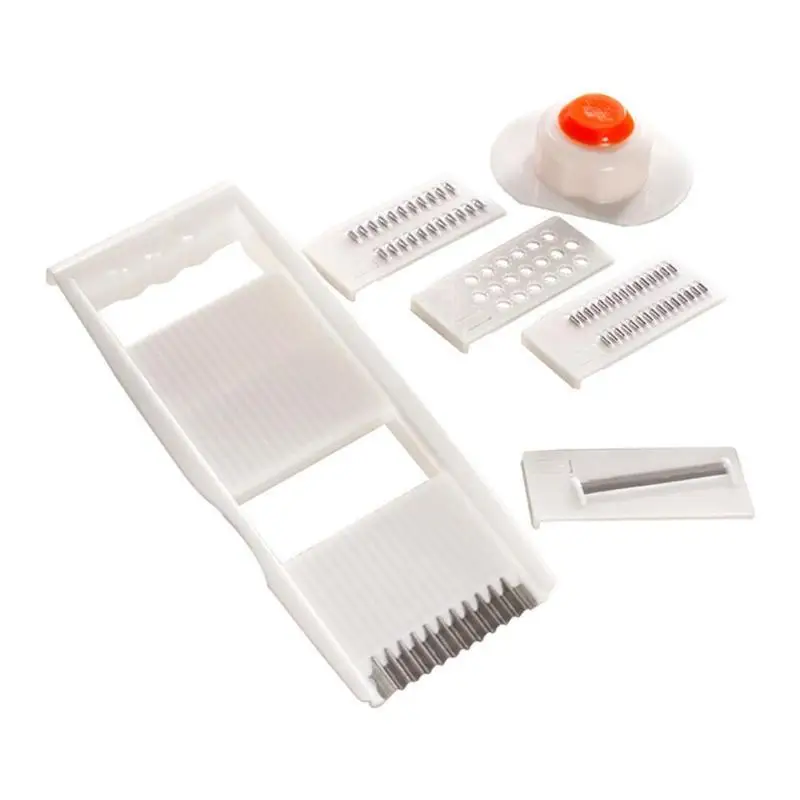 6 in 1 Vegetable Slicer Manual Vegetable Cutter Potato Peeler Fruit Slicers Carrot Grater Kitchen Dicer Blades Vegetable Tools
6 in 1 Vegetable Slicer Manual Vegetable Cutter Potato Peeler Fruit Slicers Carrot Grater Kitchen Dicer Blades Vegetable Tools
