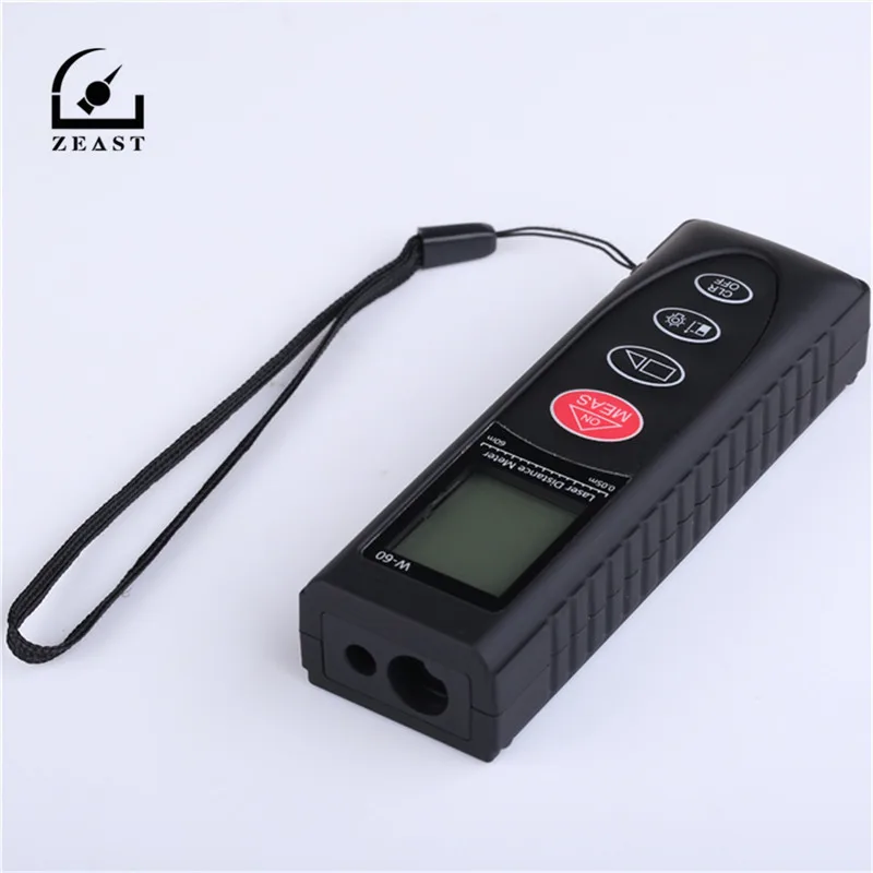 Black W-60 60M Digital Rangefinder-laser Distance Tester Area/Volume/Pythagorean Measurement Mini Size
Black W-60 60M Digital Rangefinder-laser Distance Tester Area/Volume/Pythagorean Measurement Mini Size