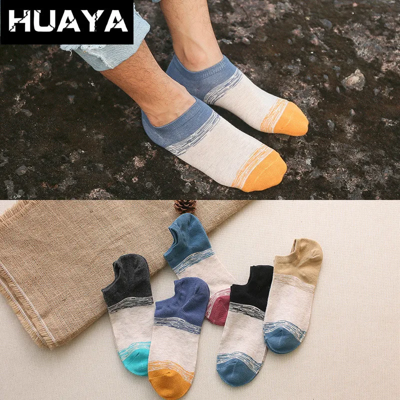 Men Short patchwork design national style Male Cotton striped low cut invisible Socks is cool summer harajuku Homme adulte socks
Men Short patchwork design national style Male Cotton striped low cut invisible Socks is cool summer harajuku Homme adulte socks