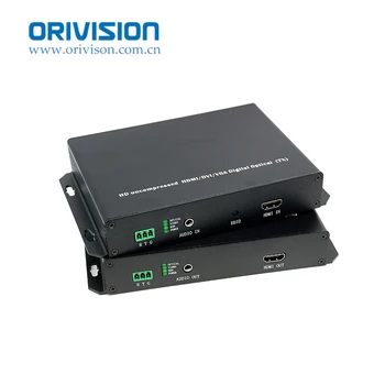 Single-mode multimode HD HDMI extender with Fiber Optic No Compression 1080P support RS232
Single-mode multimode HD HDMI extender with Fiber Optic No Compression 1080P support RS232
