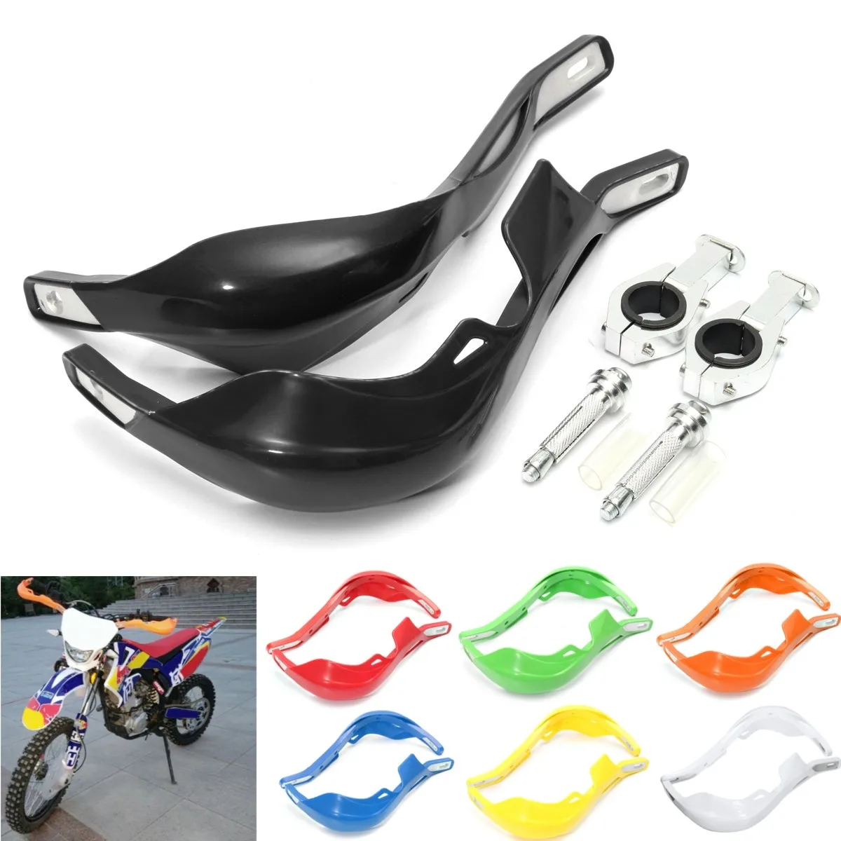 Universal Motorcycle Handguard Hand Guard Windshield Deflector 28mm Handlebar Protection For Pit Dirt Bike ATV
Universal Motorcycle Handguard Hand Guard Windshield Deflector 28mm Handlebar Protection For Pit Dirt Bike ATV