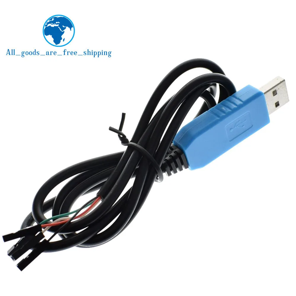 TZT PL2303 TA USB TTL RS232 Convert Serial Cable PL2303TA Compatible with Win XP/VISTA/7/8/8.1 Blue
TZT PL2303 TA USB TTL RS232 Convert Serial Cable PL2303TA Compatible with Win XP/VISTA/7/8/8.1 Blue