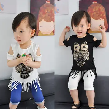 Pudcoco Girl T-Shirt 1Y-6Y UK Stock Toddler Baby Girl Sequins Owl Tops Tassel T-shirt Summer Casual Clothes
Pudcoco Girl T-Shirt 1Y-6Y UK Stock Toddler Baby Girl Sequins Owl Tops Tassel T-shirt Summer Casual Clothes