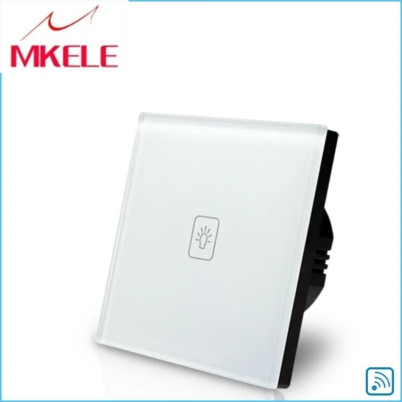 New Arrivals 1 Gang 1way Remote Touch Wall Switch EU Standard Control Light Code Grabber China
New Arrivals 1 Gang 1way Remote Touch Wall Switch EU Standard Control Light Code Grabber China