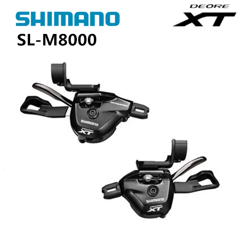 Shimano DEORE XT M8000 Shifter Lever MTB 2/3x11 Speed front and rear a pair Derailleurs bikes Mountain bicycle parts
Shimano DEORE XT M8000 Shifter Lever MTB 2/3x11 Speed front and rear a pair Derailleurs bikes Mountain bicycle parts