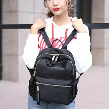 Casual Women Large Capacity Backpack Female Preppy Style Nylon Solid Color Bags Grils Lady Fashion Shoulder Travel Schoolbags
Casual Women Large Capacity Backpack Female Preppy Style Nylon Solid Color Bags Grils Lady Fashion Shoulder Travel Schoolbags