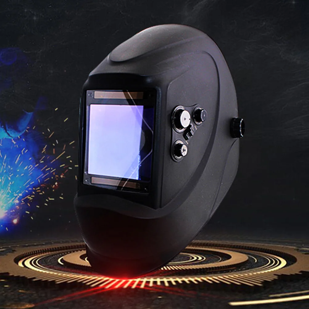 LCD Big view Arc Sensor DIN5-DIN13 Solar auto darkening TIG MIG MMA Welding Mask/Helmet/Welder Cap/Lens/Face Mask
LCD Big view Arc Sensor DIN5-DIN13 Solar auto darkening TIG MIG MMA Welding Mask/Helmet/Welder Cap/Lens/Face Mask