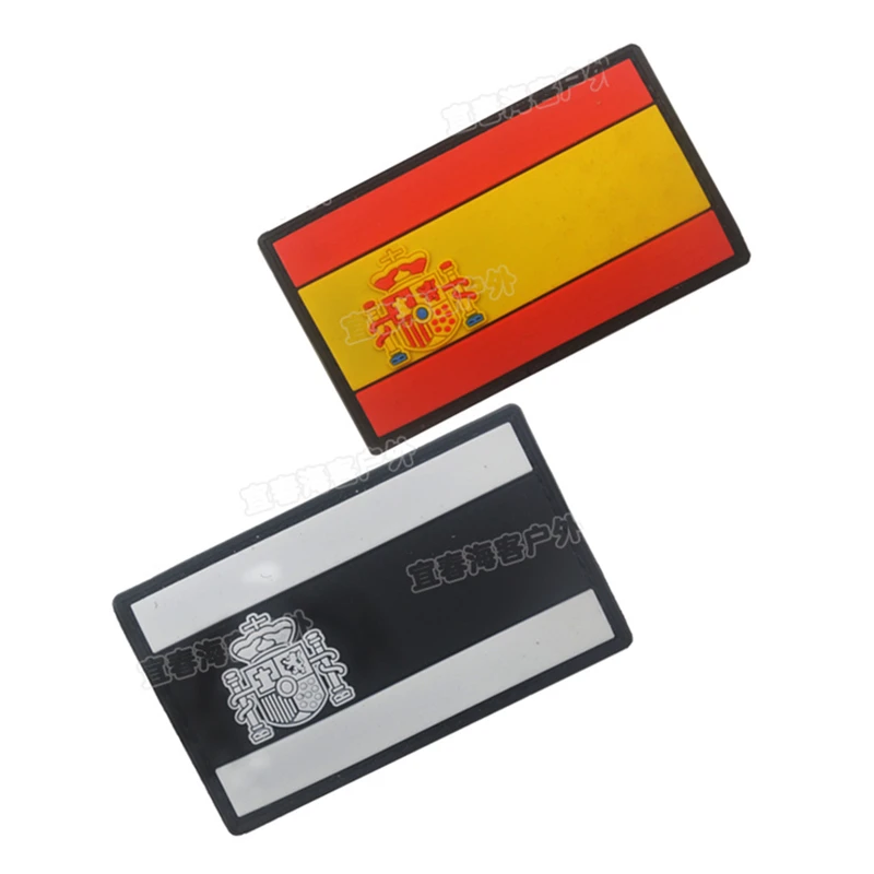 Spain Spanish National Flag PVC Patch Drop Rubber Patches Military Tactical Armband Shoulder Mark Epoxy Sticker
Spain Spanish National Flag PVC Patch Drop Rubber Patches Military Tactical Armband Shoulder Mark Epoxy Sticker