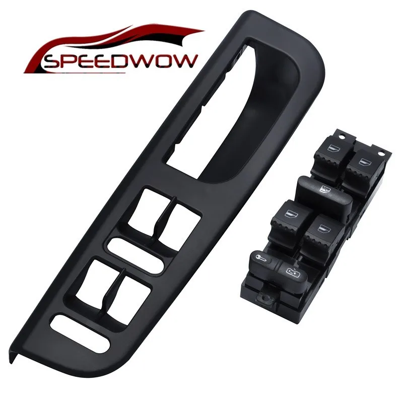 SPEEDWOW Black ABS Car Front Left Master Electric Window Control Lifter Switch Button For Volkswagen Golf Car Interior Part
SPEEDWOW Black ABS Car Front Left Master Electric Window Control Lifter Switch Button For Volkswagen Golf Car Interior Part