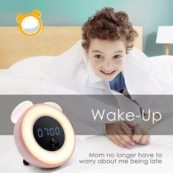 Led Alarm Clock For Kids Bedroom bedside Night Light USB Digtal Alarm Clock with Snooze Wake Up Light Motion Sensor Night Light
Led Alarm Clock For Kids Bedroom bedside Night Light USB Digtal Alarm Clock with Snooze Wake Up Light Motion Sensor Night Light