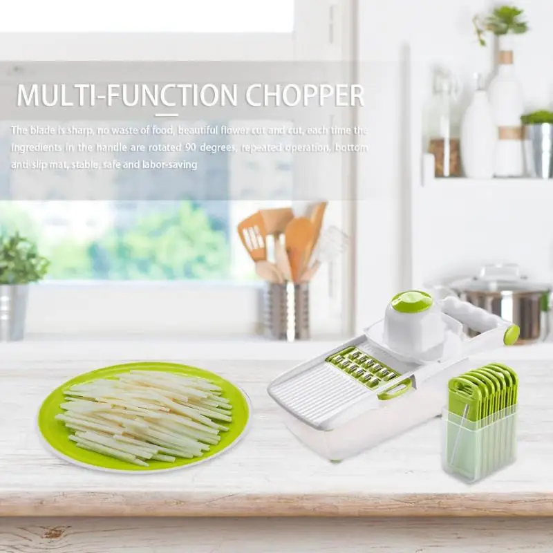 Multi-Function Stainless Steel Manual Potato Slicer Cutter Vegetable Fruit Cutter Onion Peeler Carrot Grater Planer Kitchen Tool
Multi-Function Stainless Steel Manual Potato Slicer Cutter Vegetable Fruit Cutter Onion Peeler Carrot Grater Planer Kitchen Tool
