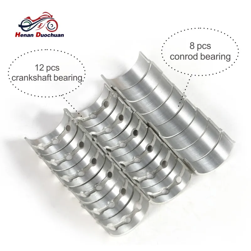 

STD +25 +50 Motorcycle Connecting Rod and Crankshaft Tile Main Bearing for Yamaha FZR 250 FZR250 1986 1987 1988 1989