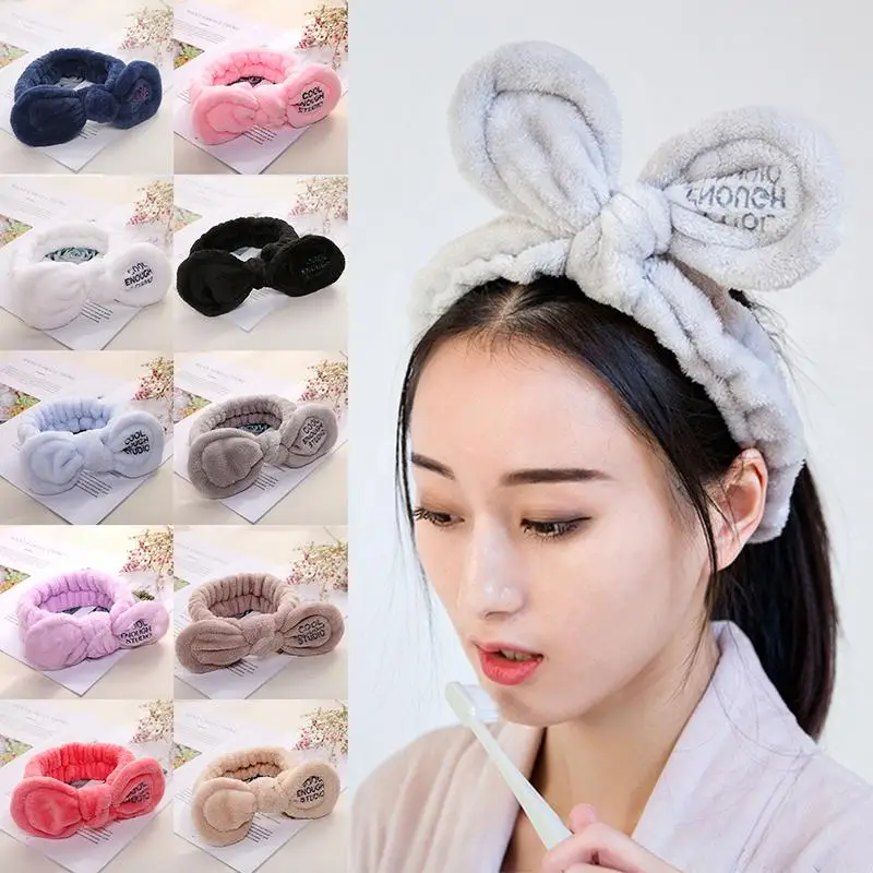 Girls Hair Band Wash Face Bath Spa Makeup Wrap Rabbit Ears Headband Soft Elastic Hairband Hair Accessories For Rabbit Ears
Girls Hair Band Wash Face Bath Spa Makeup Wrap Rabbit Ears Headband Soft Elastic Hairband Hair Accessories For Rabbit Ears