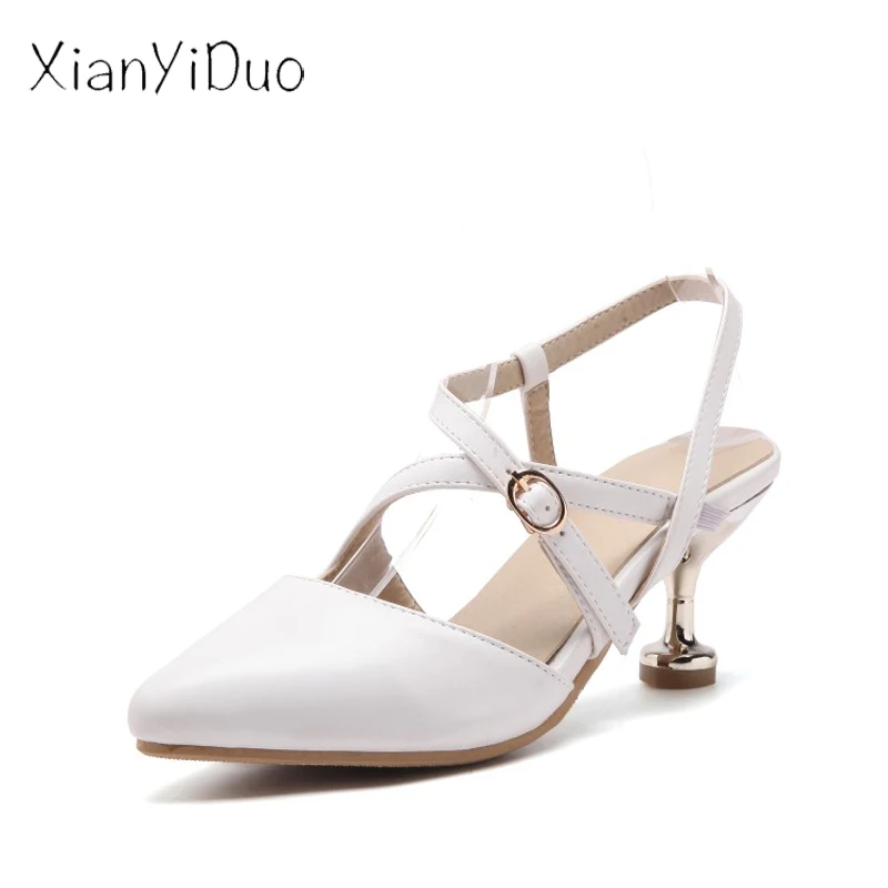 2019 Summer Casual Leisure Womens shoes Closed toe White Buckle Middle Heel thin sandals big Size 32-46 pink us 13 pink /1809
2019 Summer Casual Leisure Womens shoes Closed toe White Buckle Middle Heel thin sandals big Size 32-46 pink us 13 pink /1809