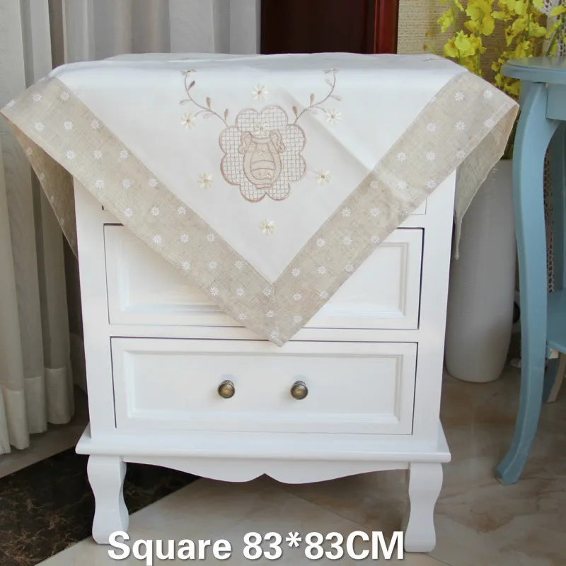 Rural Christmas Linen Cotton Square Tablecloth Embroidery Banquet Wedding Cabinet Table Cloth Splice Coffee Dinner Table Cover
Rural Christmas Linen Cotton Square Tablecloth Embroidery Banquet Wedding Cabinet Table Cloth Splice Coffee Dinner Table Cover