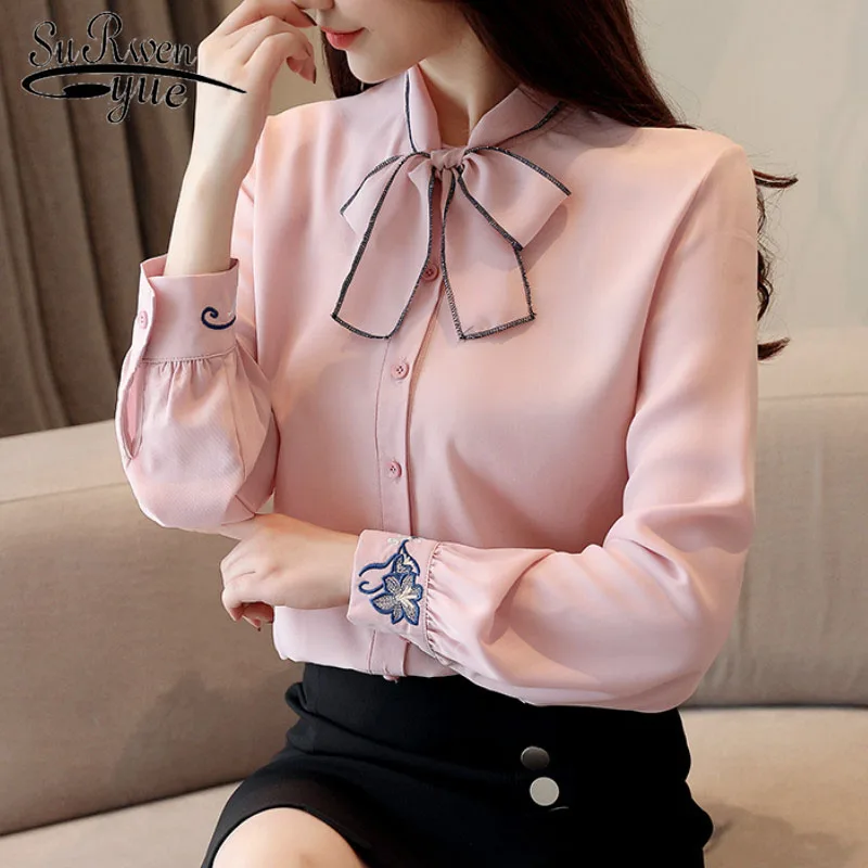 fashion chiffon embroidered floral womens tops and blouses 2018 autumn long sleeve bow pink chiffon female blouses 1657 50
fashion chiffon embroidered floral womens tops and blouses 2018 autumn long sleeve bow pink chiffon female blouses 1657 50