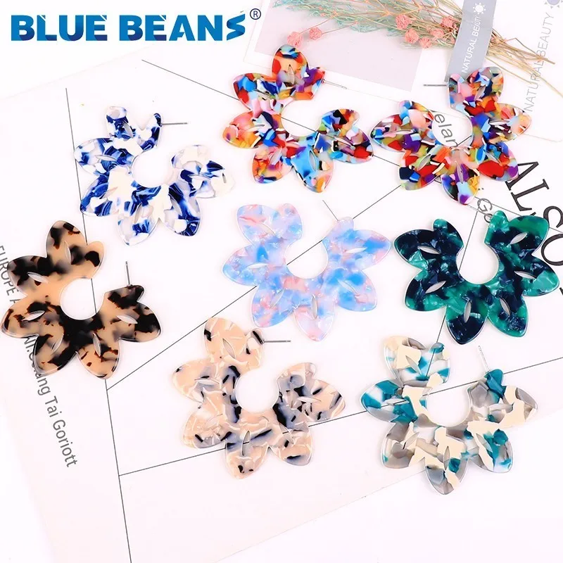 Fashion Acrylic Leaf Drop Earring For Women Large Plant Colorful Flower Resin big Dangle Earrings Statement Party Jewelry Gifts
Fashion Acrylic Leaf Drop Earring For Women Large Plant Colorful Flower Resin big Dangle Earrings Statement Party Jewelry Gifts