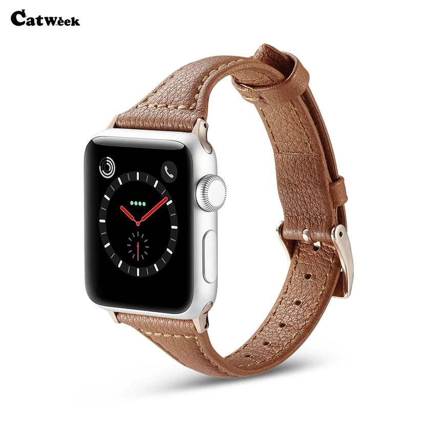 Real Leather Watch Band For Apple Watch 4 42mm 38mm T Style Rubber Wrist Band Bracelet Adapter For iwatch 2 3 40/44mm Strap Band
Real Leather Watch Band For Apple Watch 4 42mm 38mm T Style Rubber Wrist Band Bracelet Adapter For iwatch 2 3 40/44mm Strap Band