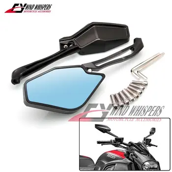 CNC Aluminum Universal Motorcycle Rear View Side Mirrors For DUCATI Multistrada 1200 enduro / 1200S For BENELLI Honda Kawasaki
CNC Aluminum Universal Motorcycle Rear View Side Mirrors For DUCATI Multistrada 1200 enduro / 1200S For BENELLI Honda Kawasaki