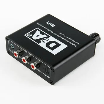 50pcs Digital to Analog Audio Converter HiFi Headphone Amplifier With Toslink Coaxial Adapter for TV Box Speaker
50pcs Digital to Analog Audio Converter HiFi Headphone Amplifier With Toslink Coaxial Adapter for TV Box Speaker