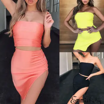 Fashion Sexy Short Wear Solid Bandage Bodycon Sleeveless Evening Party Holidays Club Short Mini 2 Pcs Women's Ladies Sets Suits
Fashion Sexy Short Wear Solid Bandage Bodycon Sleeveless Evening Party Holidays Club Short Mini 2 Pcs Women's Ladies Sets Suits