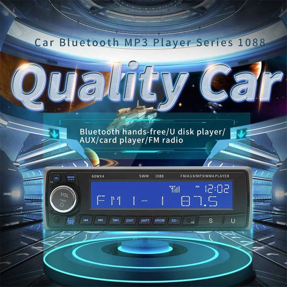 Autoradio Bluetooth Subwoofer Stereo Board Module Radio USB TF FM Car MP3 Player with Remote Controller Car Music MP3 Player
Autoradio Bluetooth Subwoofer Stereo Board Module Radio USB TF FM Car MP3 Player with Remote Controller Car Music MP3 Player