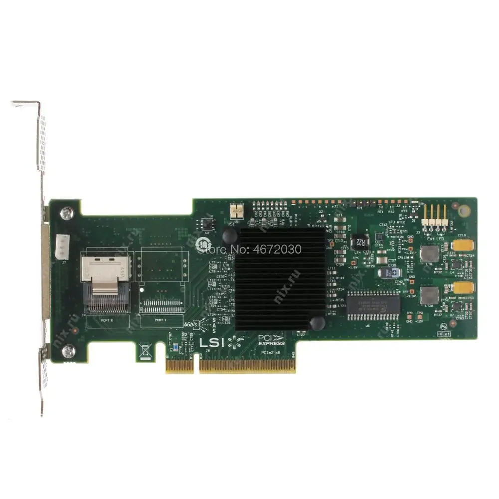 New Broadcom Avago LSIMegaRAID SAS 9240-4i LSI00199 4 port RAID0.1.5 SFF8087 6Gb PCI-E 2.0 X8 Controller Card
New Broadcom Avago LSIMegaRAID SAS 9240-4i LSI00199 4 port RAID0.1.5 SFF8087 6Gb PCI-E 2.0 X8 Controller Card