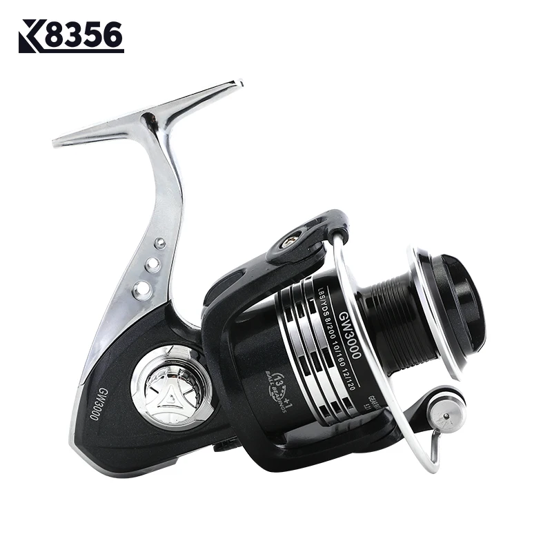 K8356 Full Metal Fishing Spinning Reel 13+1BB 5.2:1 Saltwater Carp Fishing Reel Metal Line Cup Left/Right Handle GW1000~GW6000
K8356 Full Metal Fishing Spinning Reel 13+1BB 5.2:1 Saltwater Carp Fishing Reel Metal Line Cup Left/Right Handle GW1000~GW6000