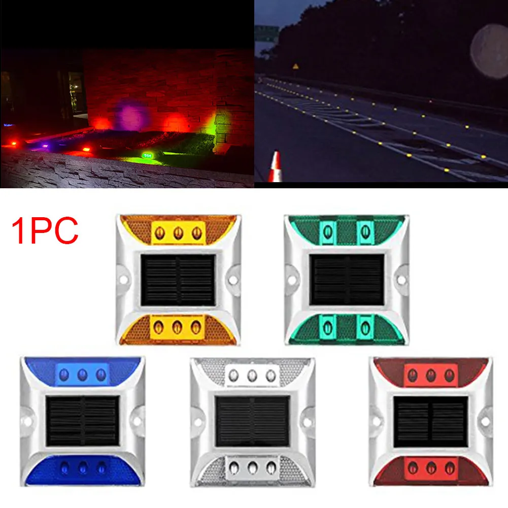 Pathway Lamp Street Garden Traffic Deck Brick Path Steady Outdoor Ground Road Stud Light Warning Solar Power Square
Pathway Lamp Street Garden Traffic Deck Brick Path Steady Outdoor Ground Road Stud Light Warning Solar Power Square