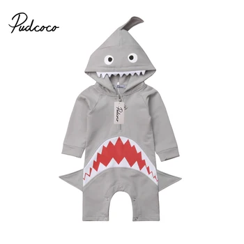 2019 new Cute Baby Boy 3D Shark Hooded Romper Jumpsuit Outfit one piece Bathing Swimwear Swimsuit Beachwear for kids clothes
2019 new Cute Baby Boy 3D Shark Hooded Romper Jumpsuit Outfit one piece Bathing Swimwear Swimsuit Beachwear for kids clothes