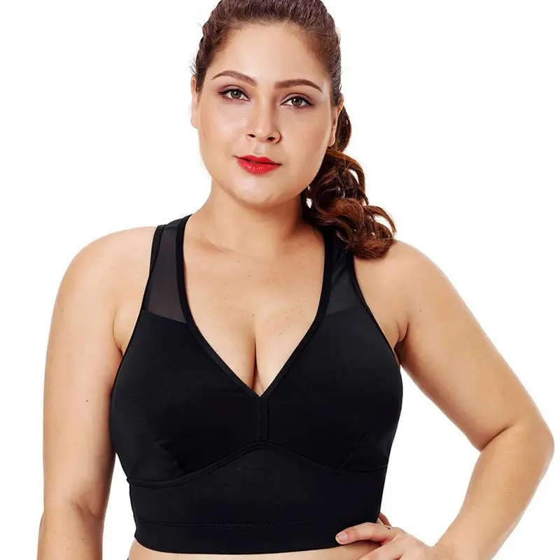 L/XL/XXL/ XXXL Plus Size Sports Vest Bras Padded Strappy Back Sleevelss Running Women Yoga Tops
L/XL/XXL/ XXXL Plus Size Sports Vest Bras Padded Strappy Back Sleevelss Running Women Yoga Tops